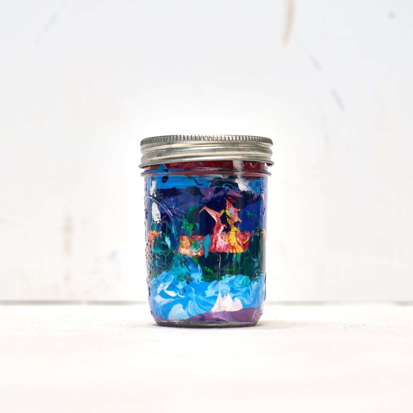 Painting in a Jar 1