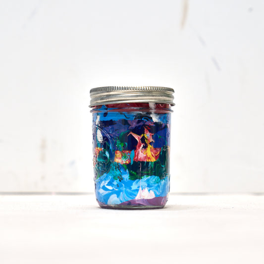 Painting in a Jar 1